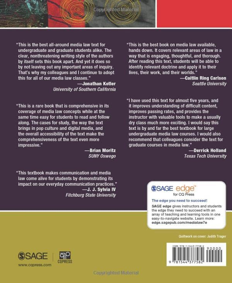 The Law of Journalism and Mass Communication