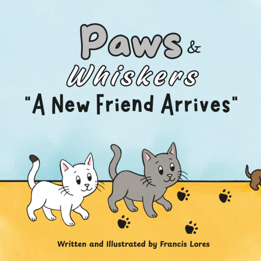 Paws and Whiskers: A New Friend Arrives