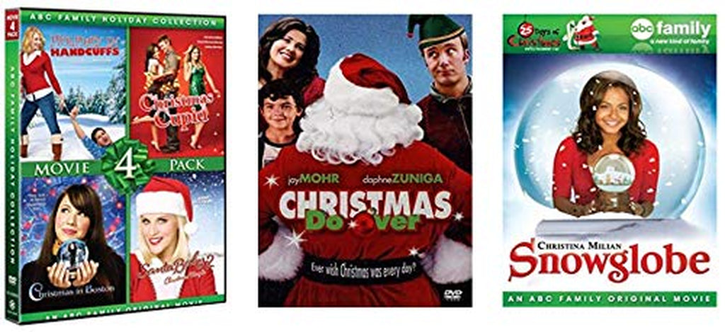 ABC Family 6-Movie Christmas DVD Collection: Holiday in Handcuffs / Christmas in Boston / Santa Baby 2: Christmas Maybe / Snowglobe / Christmas Cupid / Christmas Do-Over [25 Days of Christmas Set]
