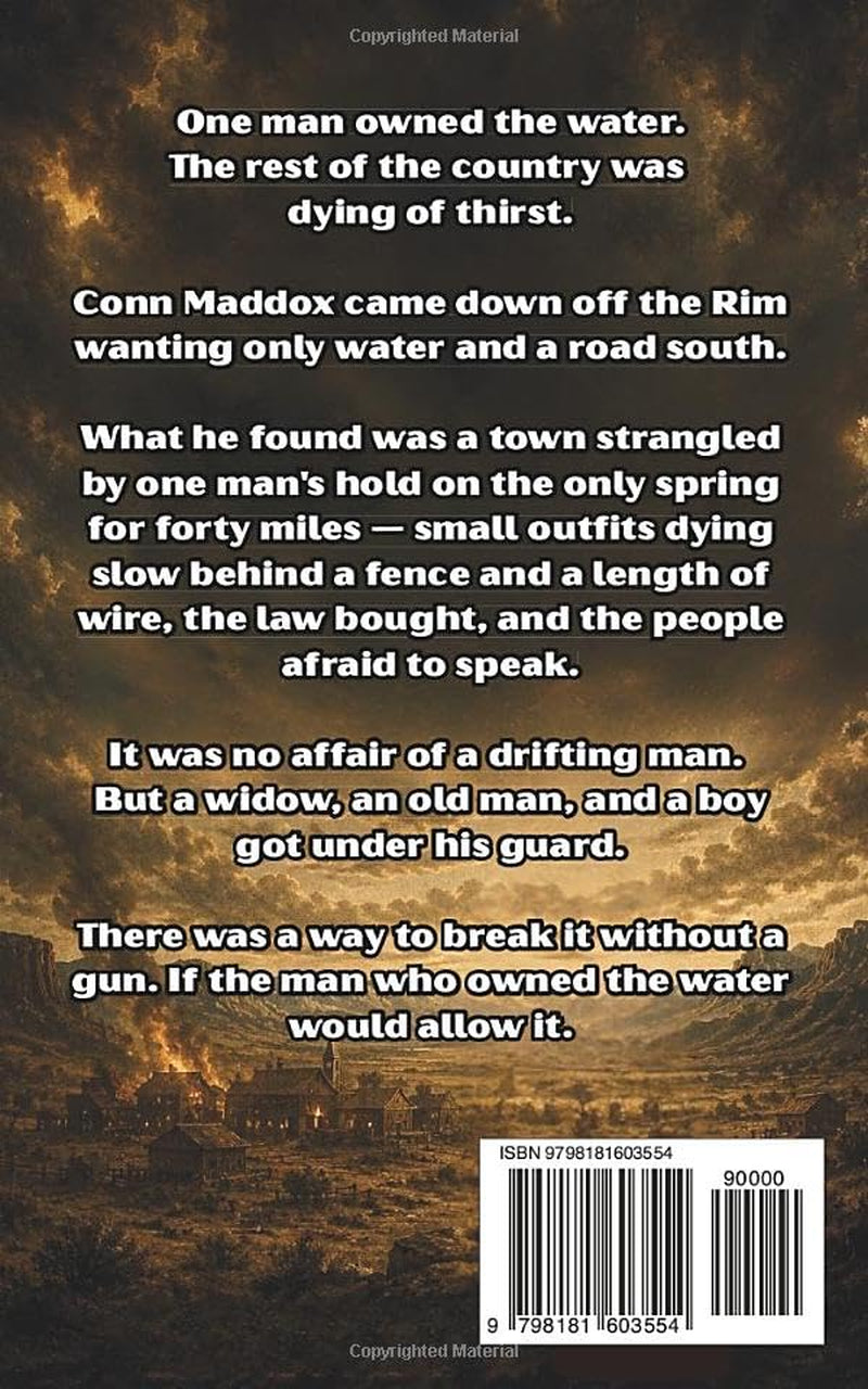 No Water North (Conn Maddox Series)
