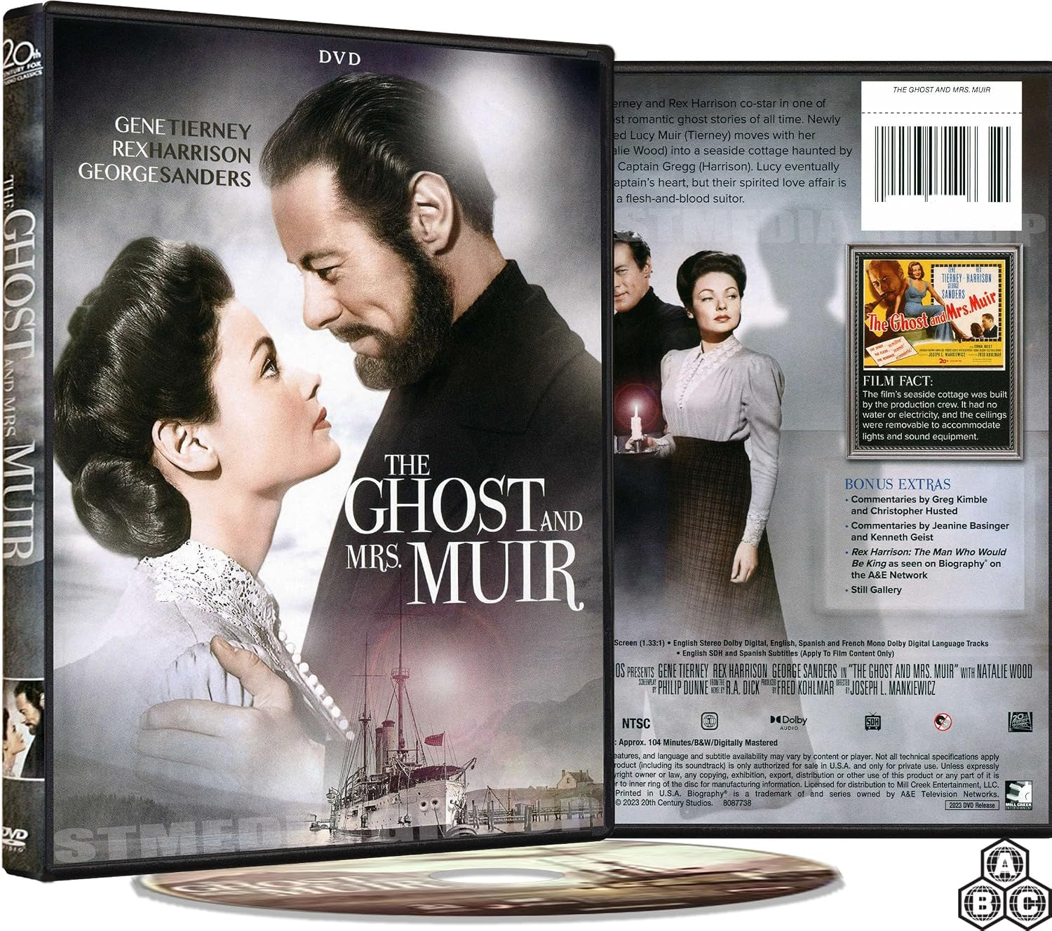 The Ghost and Mrs. Muir [1947] [DVD] [Region Free]