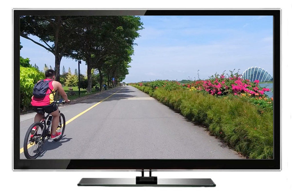 Virtual Cycle Rides - Singapore with Music for Indoor Cycling Treadmill and Running Workouts | Indoor Cycling Scenery