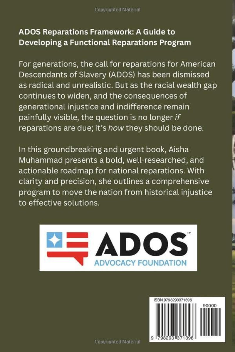 ADOS Reparations Framework: A Guide to Developing a Functional Reparations Program