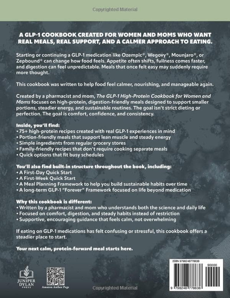 The GLP-1 High-Protein Cookbook for Women and Moms: Simple, High-Protein Recipes to Support Weight Loss, Energy, and Everyday Life on GLP-1 Medications (The GLP-1 Kitchen)