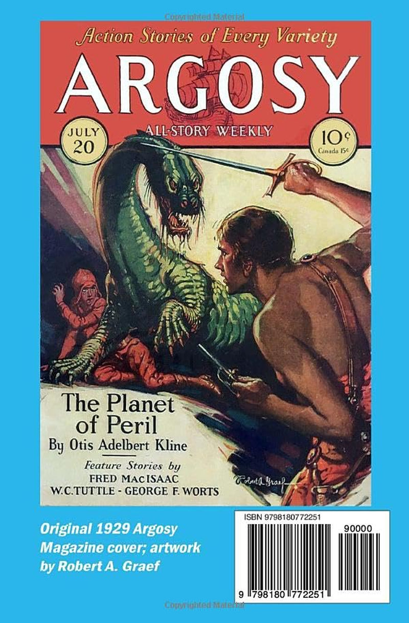 The Planet of Peril, Original 1929 Argosy Edition