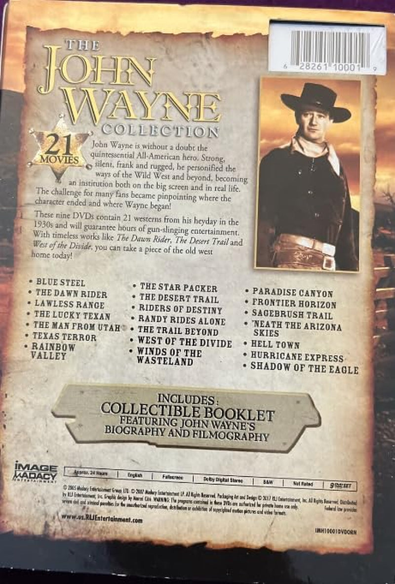 The John Wayne Ultimate 21-Movie Collection [9 DVD, Collector's Edition]