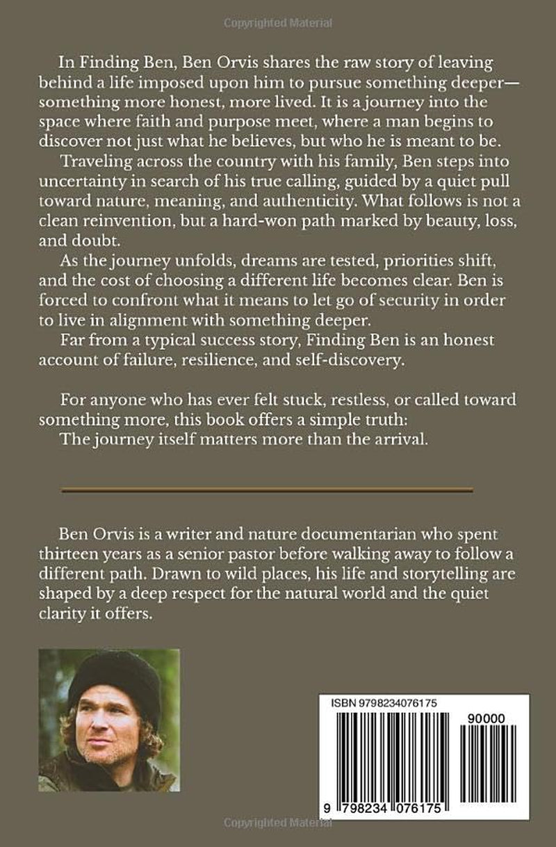 Finding Ben: A Journey of Faith and Purpose