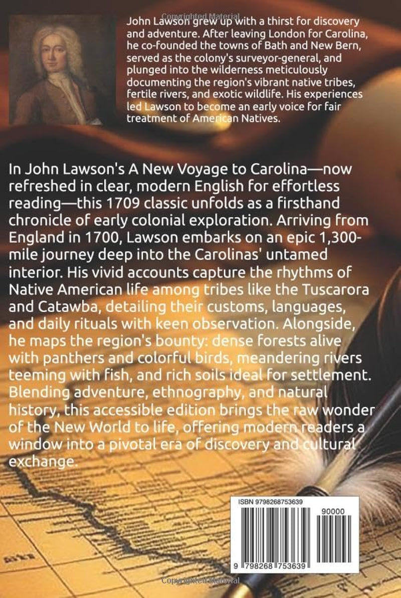 A New Voyage to Carolina: Updated into Modern English