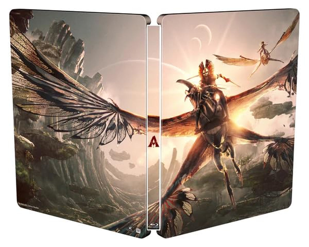 New Movie Avatar: Fire and Ash Limited Edition Steelbook - 3D + 4K UHD [Blu-Ray, Region Free]