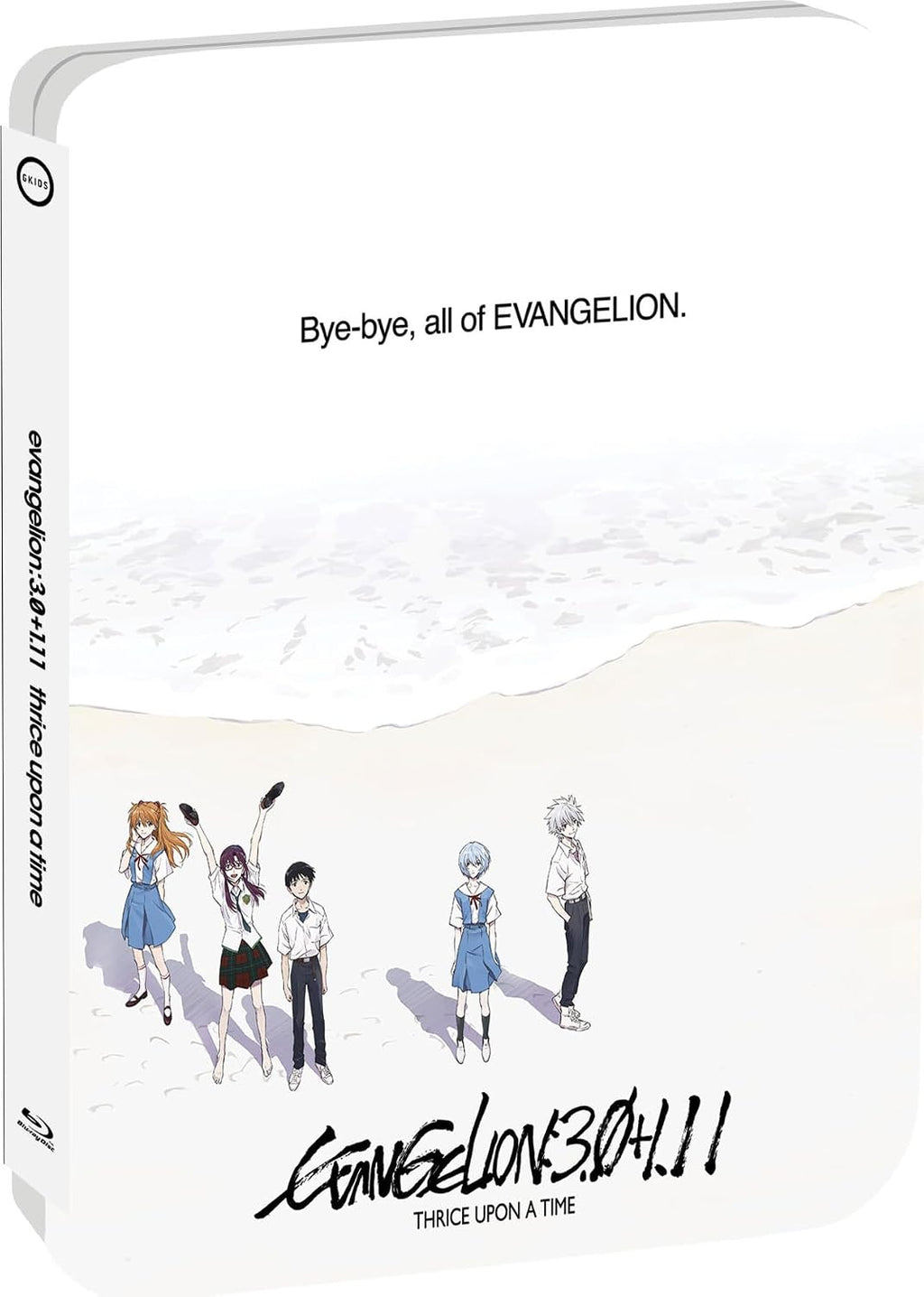 Evangelion: 3.0+1.11 Thrice Upon a Time - Limited Edition Steelbook [Blu-ray]
