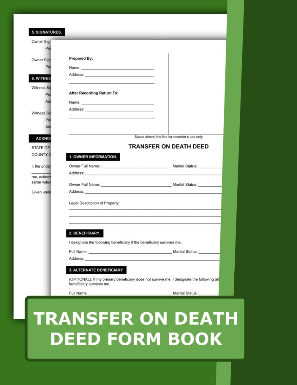 Transfer on Death Deed Form: TOD Document with Step-by-Step Instructions, Legal Guide, and Customizable Fields | Valid in [Your State] | 60 Forms.