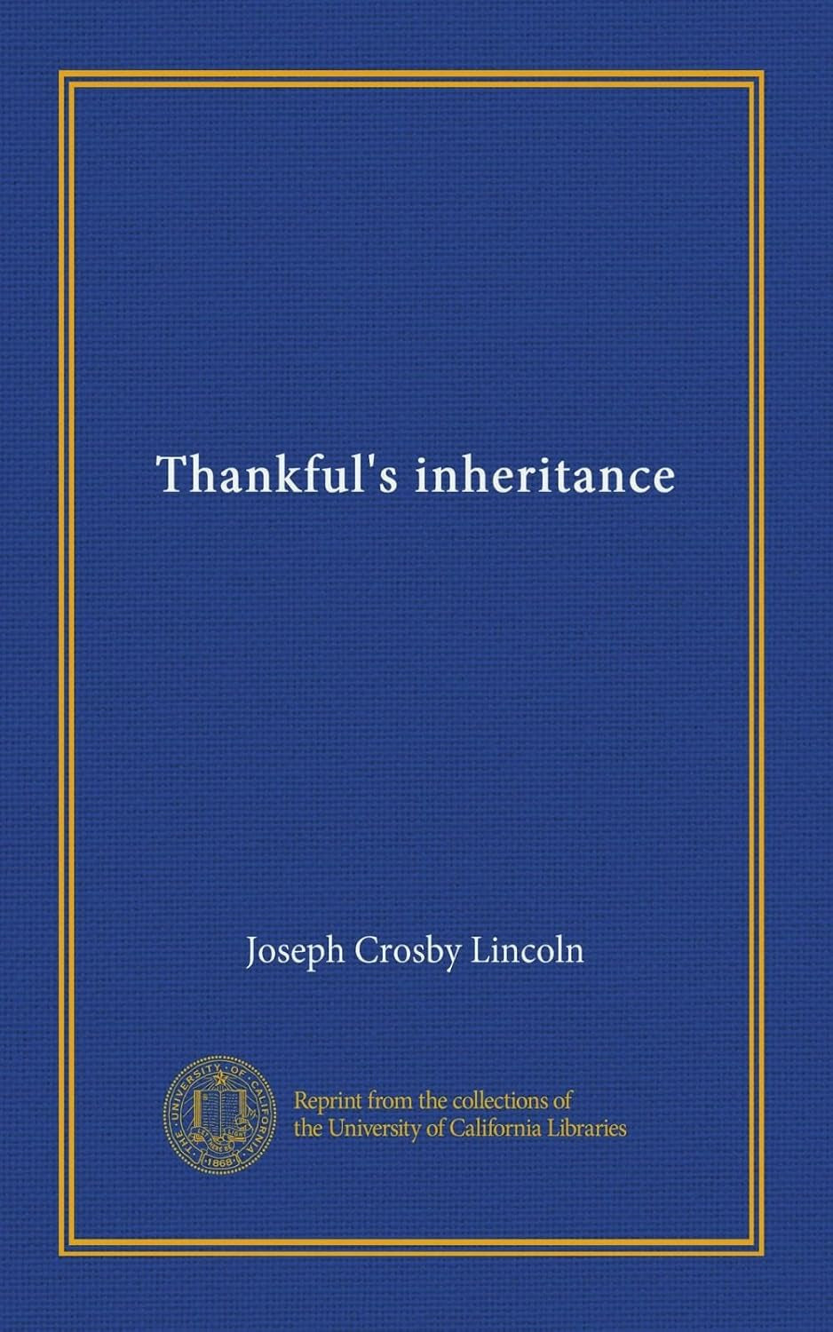 Thankful's inheritance