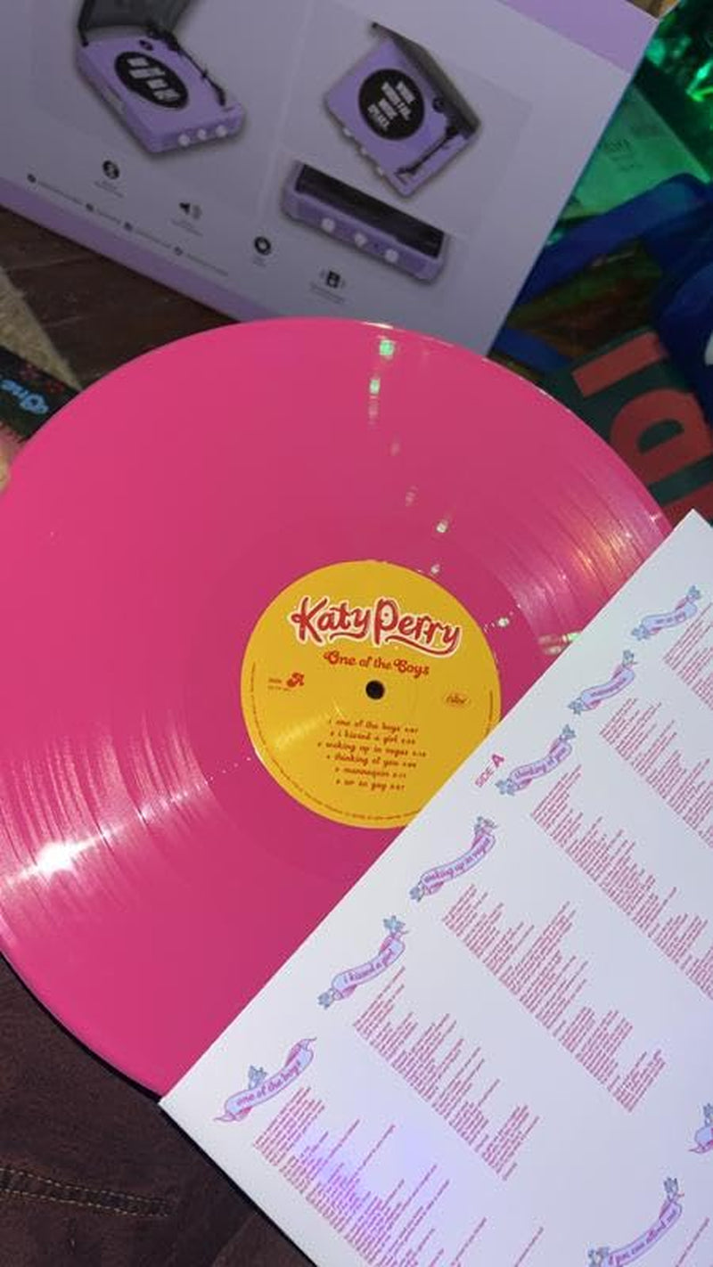 Katy Perry - One Of The Boys Exclusive Flamingo Pink Record
