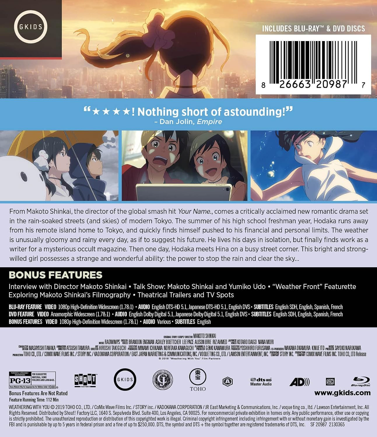 Weathering with You [Blu-ray]