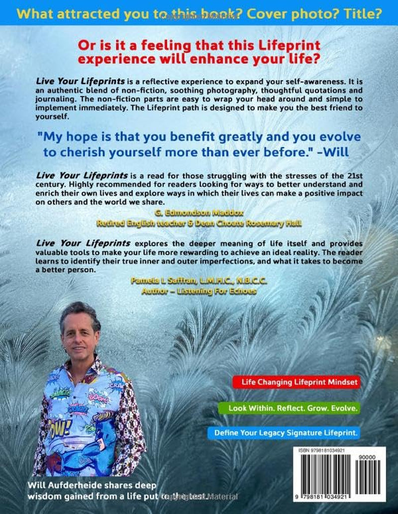 Live Your Lifeprints: The Cookbook for Self-Help