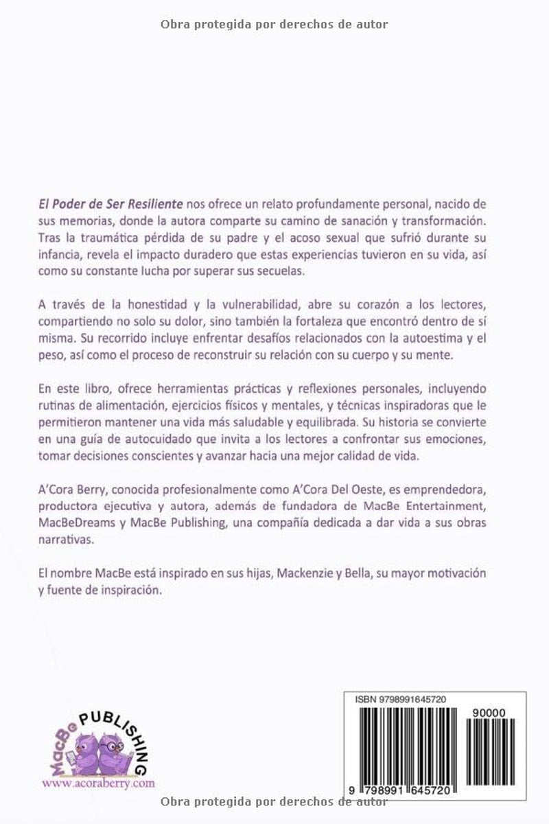 EL PODER DE SER RESILIENTE (Spanish Edition)