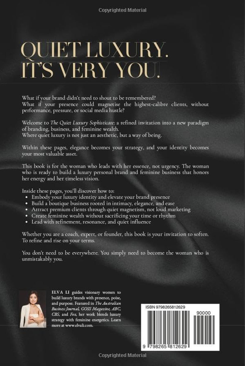 The Quiet Luxury Sophisticate: Where Quiet Luxury Meets Business Strategy and Feminine Energetics