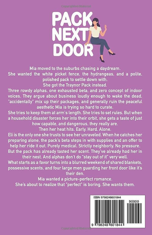 Pack Next Door: A Reverse-Harem Omegaverse Rom-Com (Sweetwater City Reverse Harem Omegaverse)