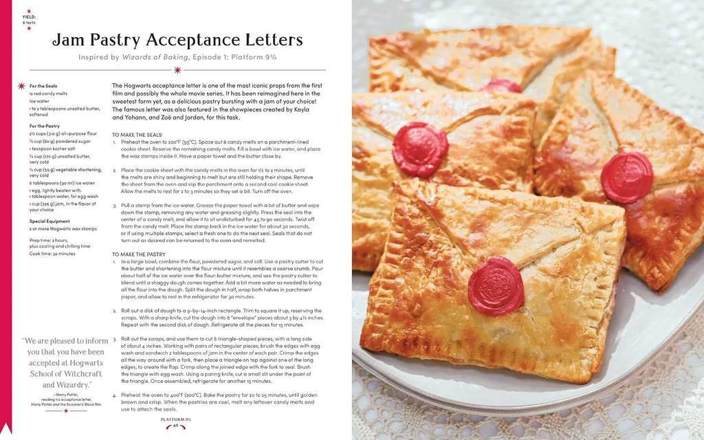 Harry Potter: Wizards of Baking: The Official Companion Guide: Includes Delicious, Harry Potter–Inspired Recipes to Make at Home