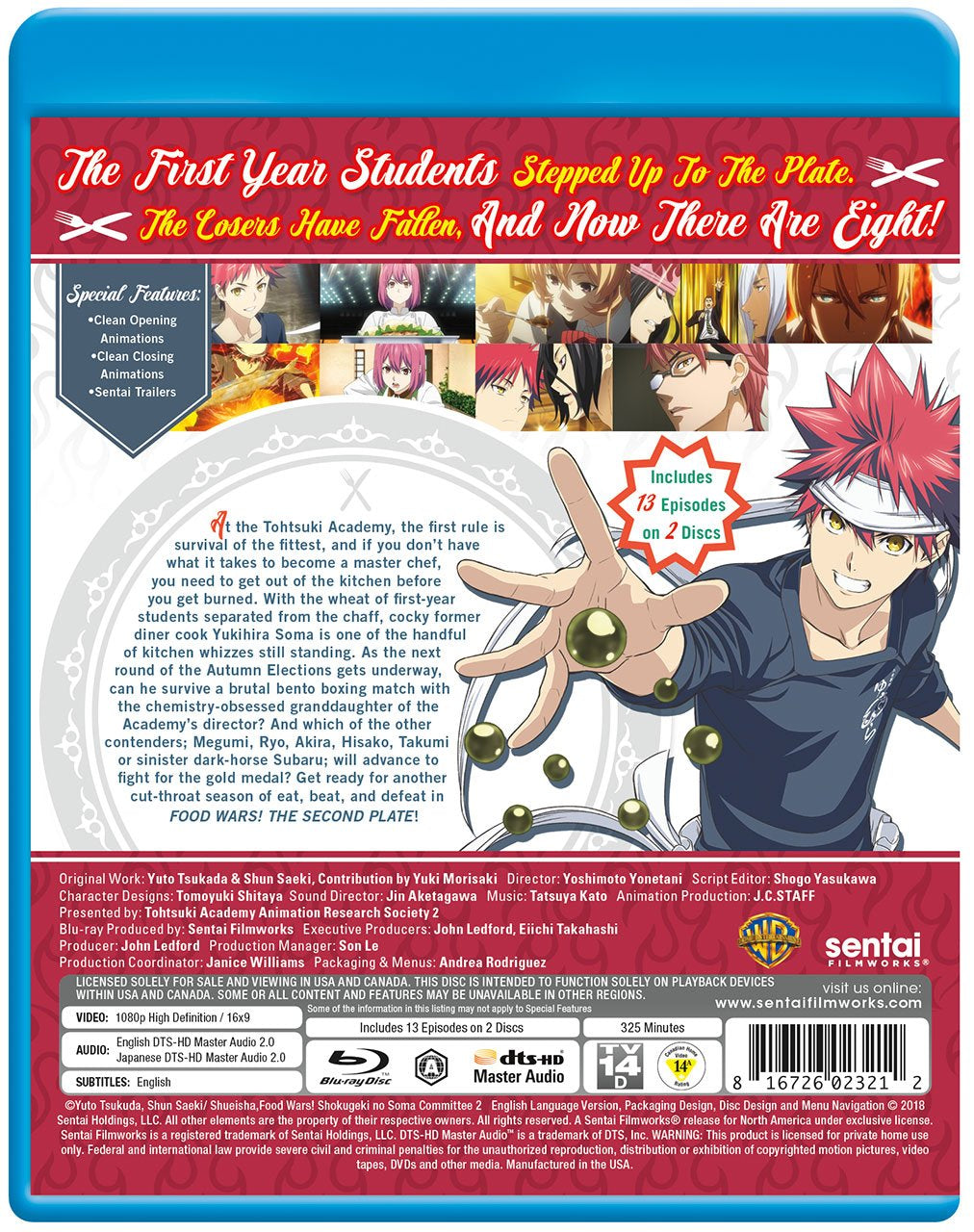 Food Wars: Second Plate
