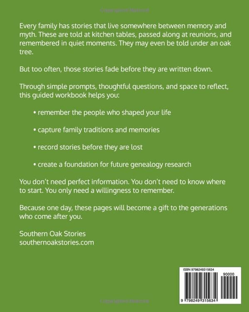 Family Story Starter: A Simple Guide to Beginning your Family History