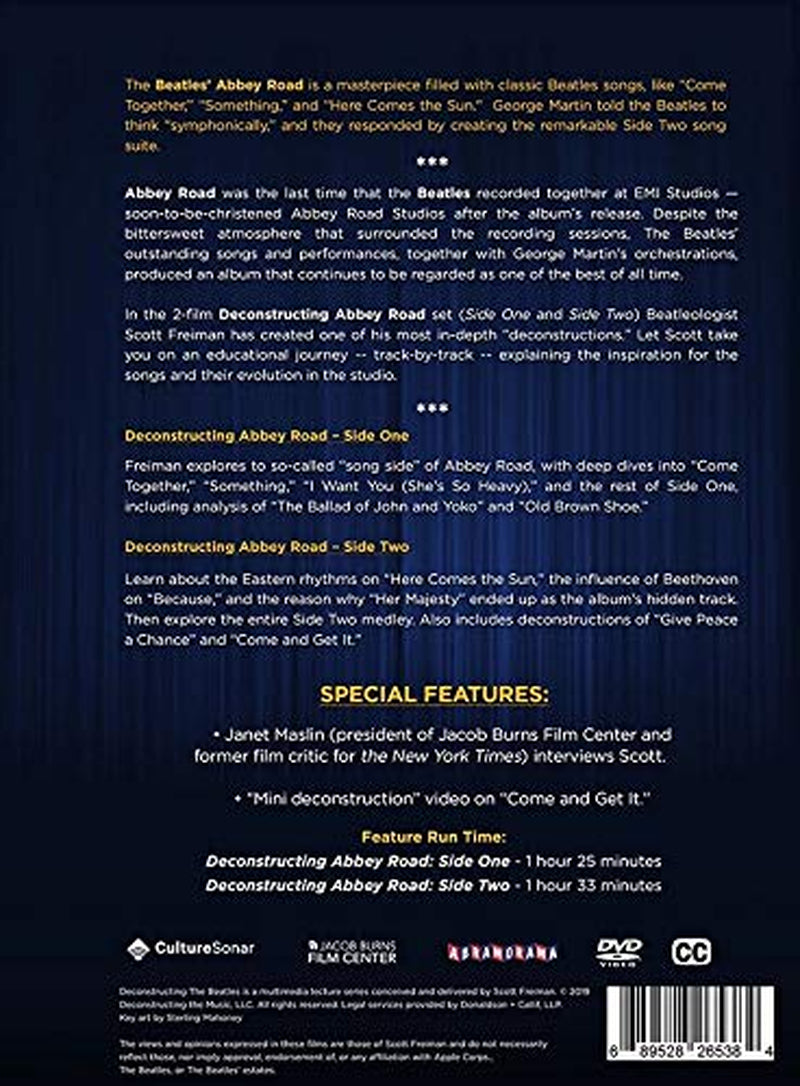 Deconstructing the Beatles: Abbey Road 2-Film DVD Set