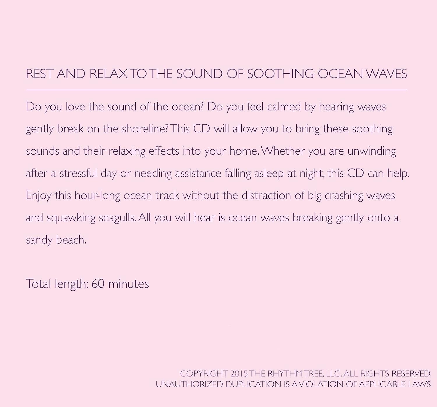 Calming Ocean Waves - Nature Sounds for Relaxation, Meditation and Sleep - Nature's Perfect White Noise | Relaxing nature sounds CD with natural white noise for bedtime, quiet time, and masking unwanted sounds
