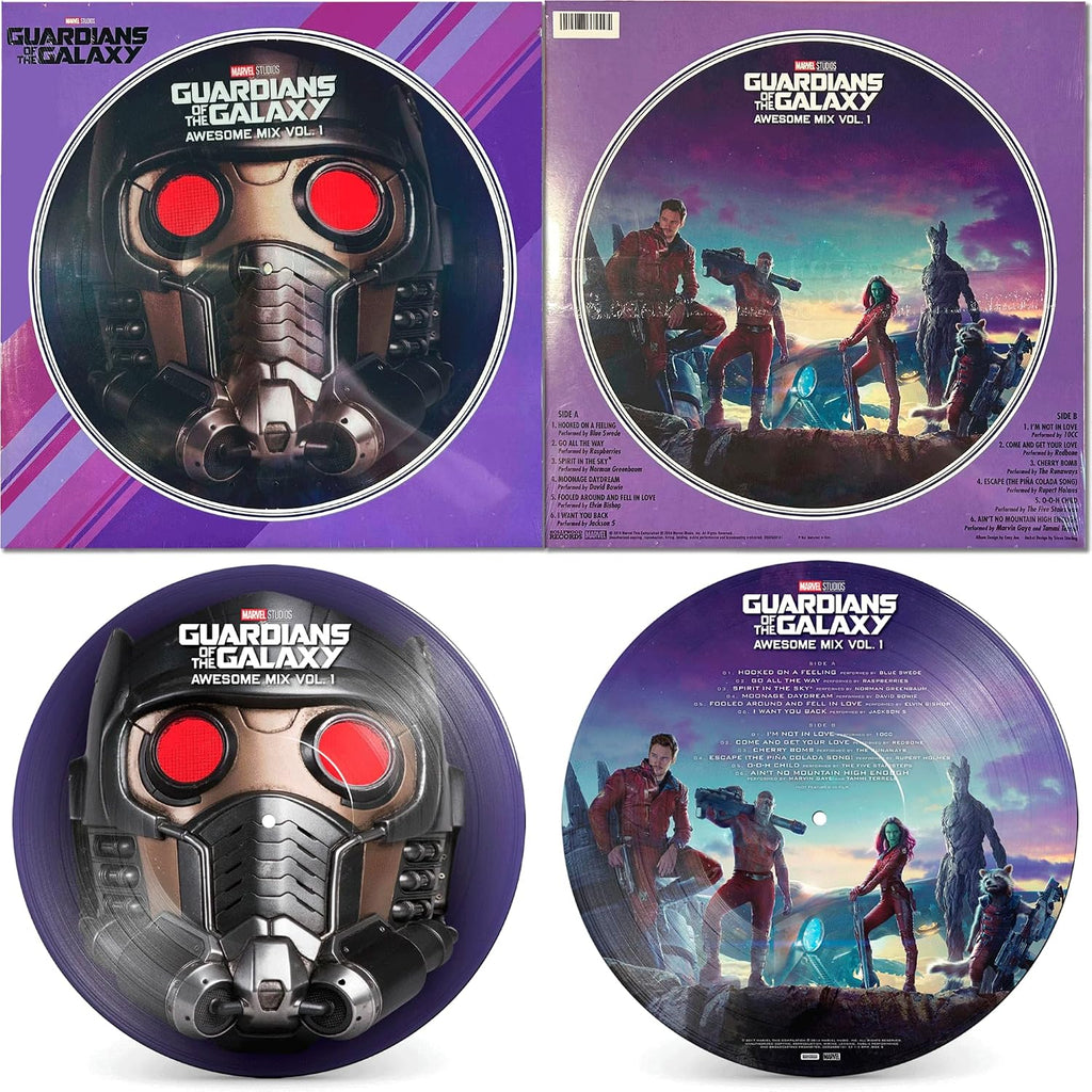 Guardians Of The Galaxy: Awesome Mix Vol. 1 / Vol. 2 Collection Colored Picture LР