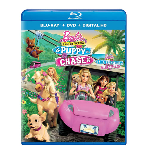 Barbie & Her Sisters in a Puppy Chase (Blu-ray + DVD) (Blu-ray)