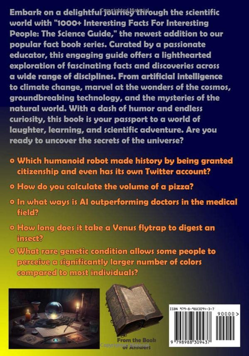 1000+ Interesting Facts For Interesting People: The Science Guide