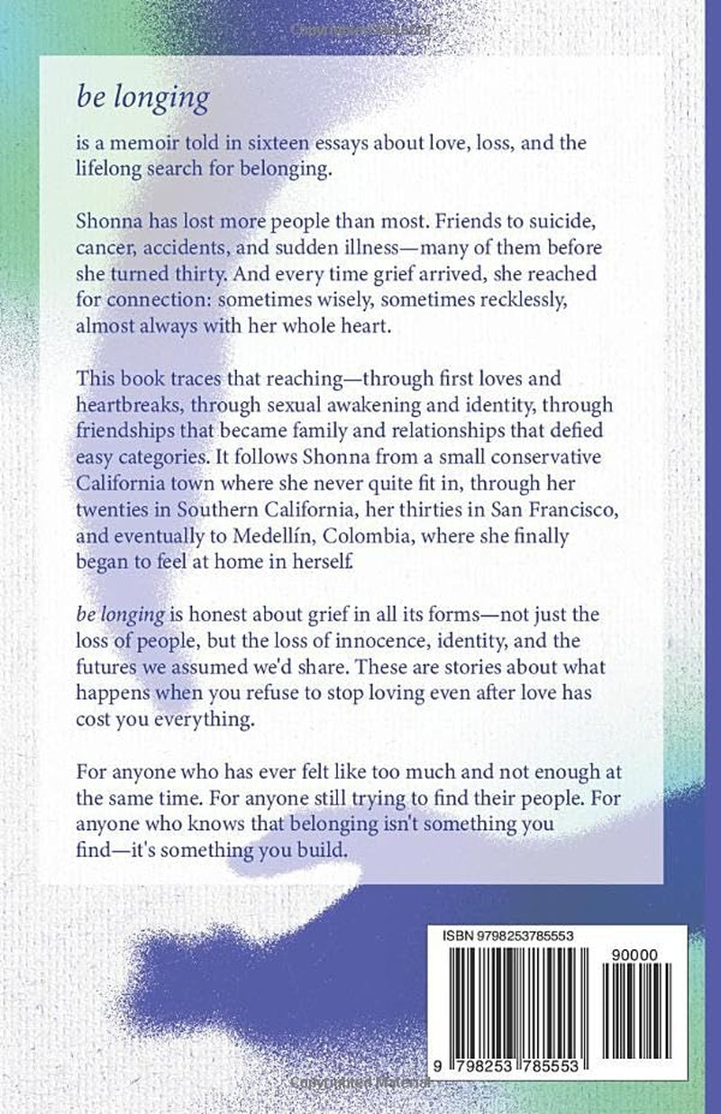 be longing: a memoir about love and loss