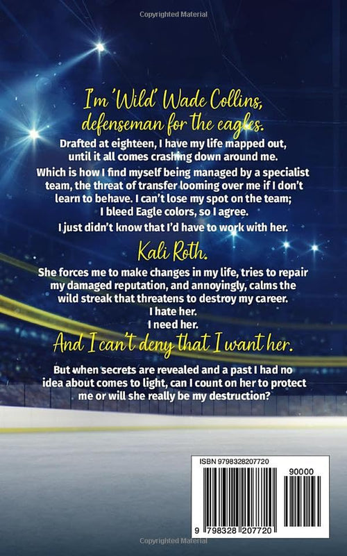 Wild Blades: A reverse age gap, enemies to lovers hockey romance (Elite Eagles Series)