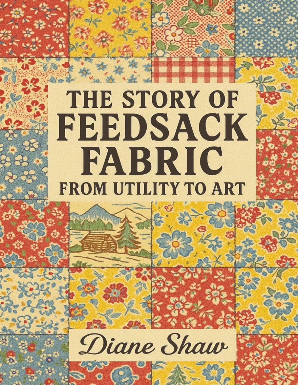 The Story of Feedsack Fabric: From Utility to Art: A Historical Look at Feedsacks, Their Uses, and Enduring Legacy in American Craft and Culture, ... Prints of Fabrics for Collage, Tear & Create