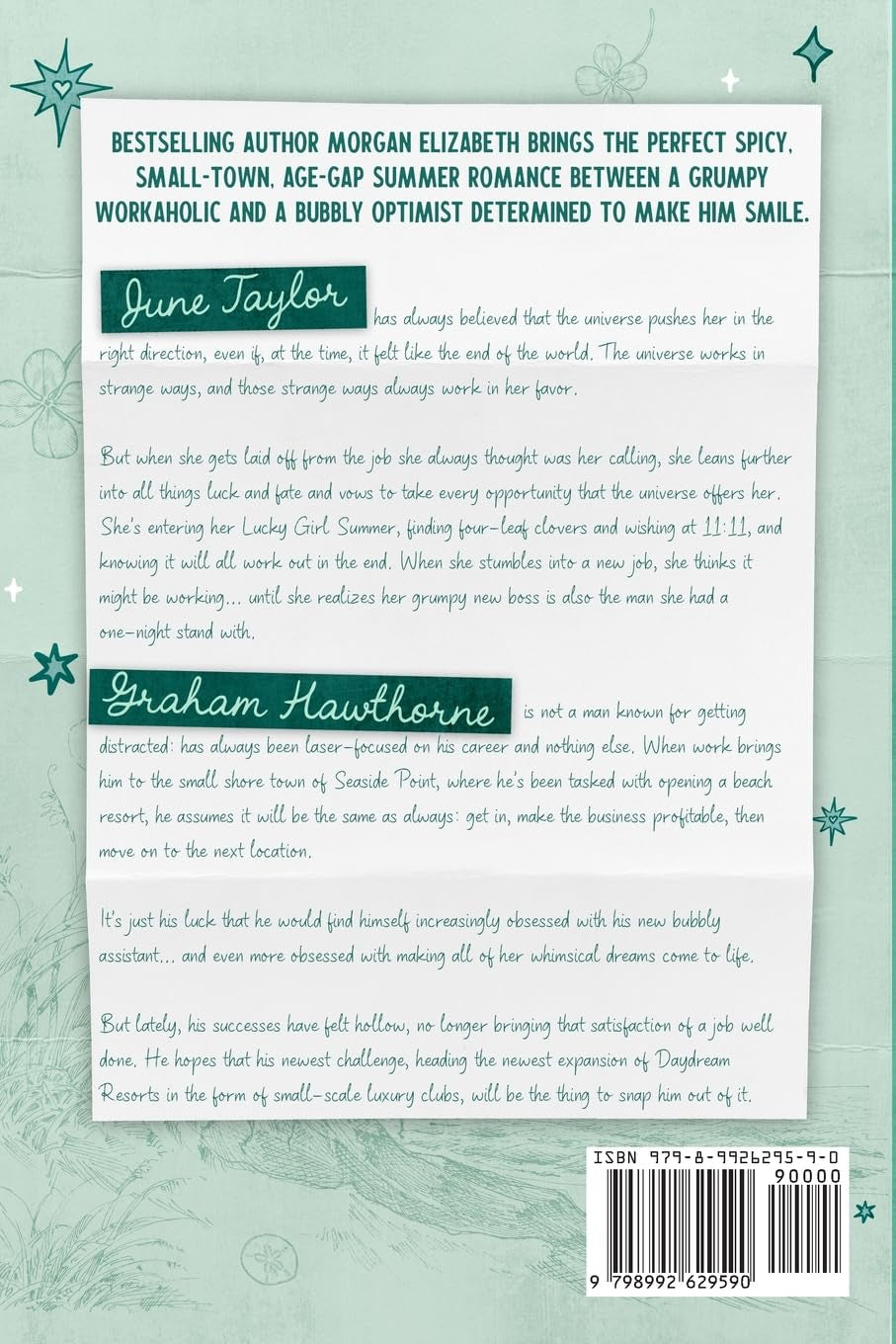 Lucky Girl Summer: A Grumpy Sunshine Workplace Summer Romance (Down the Shore)