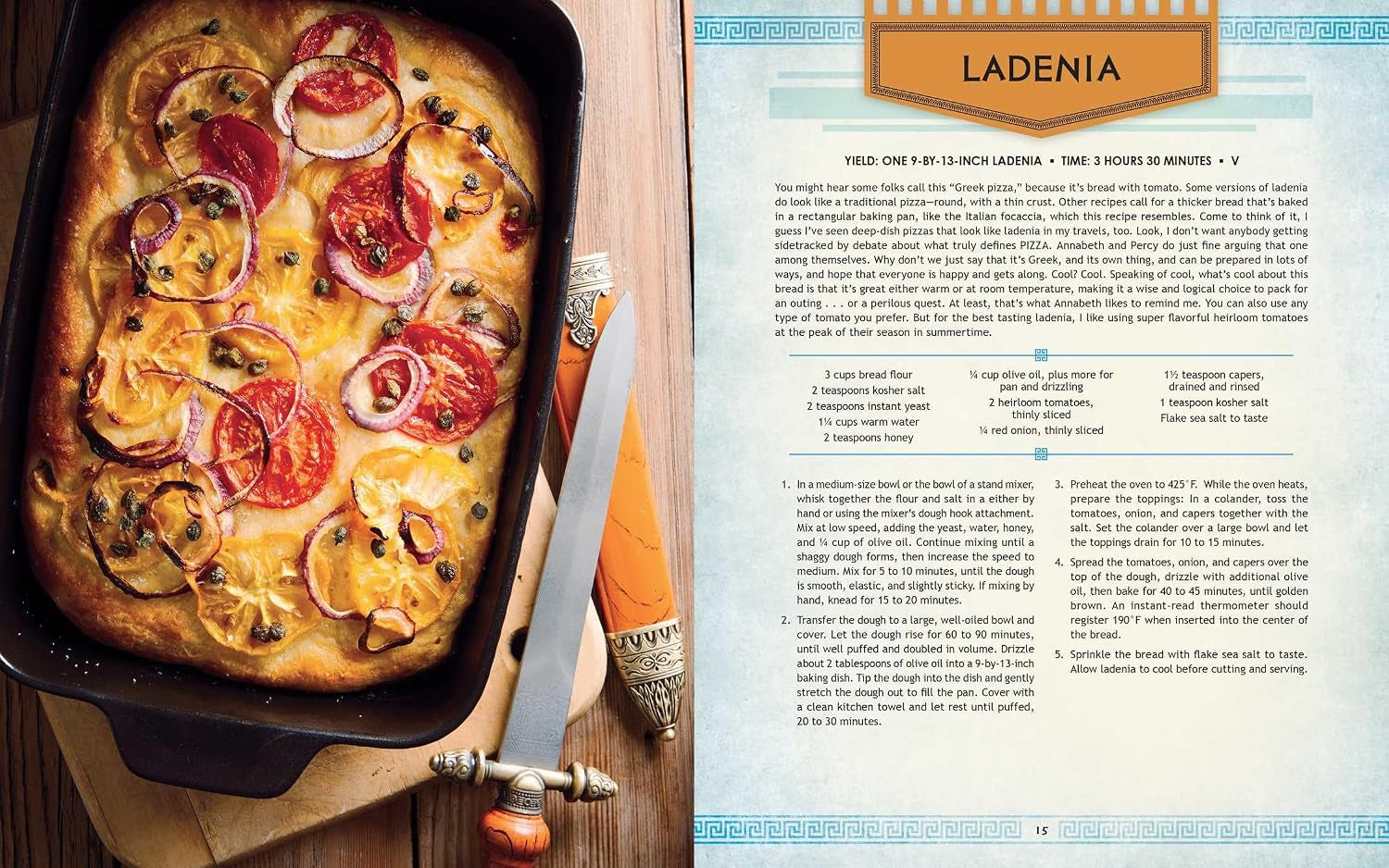 Percy Jackson and the Olympians: The Official Cookbook