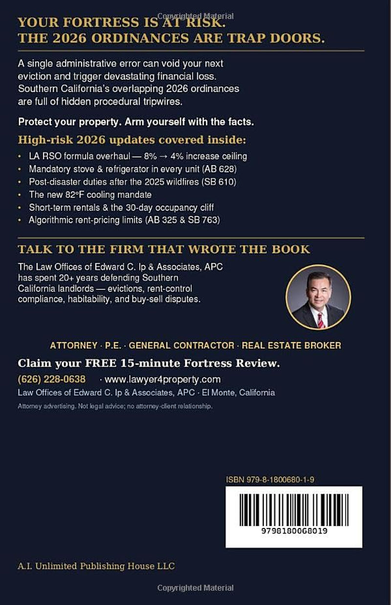 The Southern California Landlord’s Fortress 2026 Edition: A Guide to Navigating the New Era of Tenant Regulations