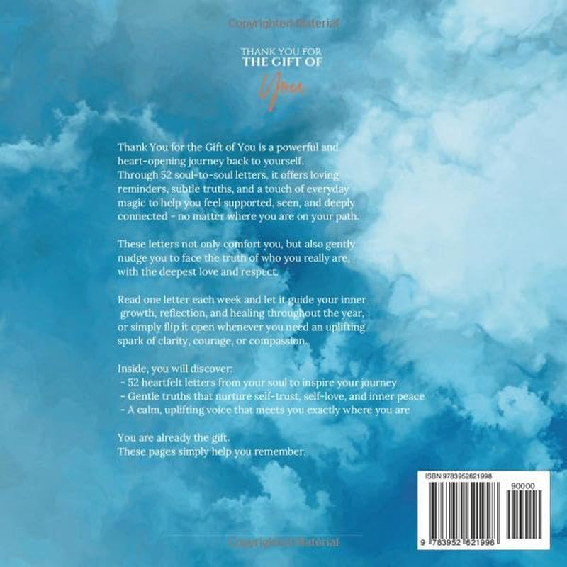Thank You for the Gift of You: A Year of Love Letters from Your Soul — A Guide to Self-Compassion and Inner Peace