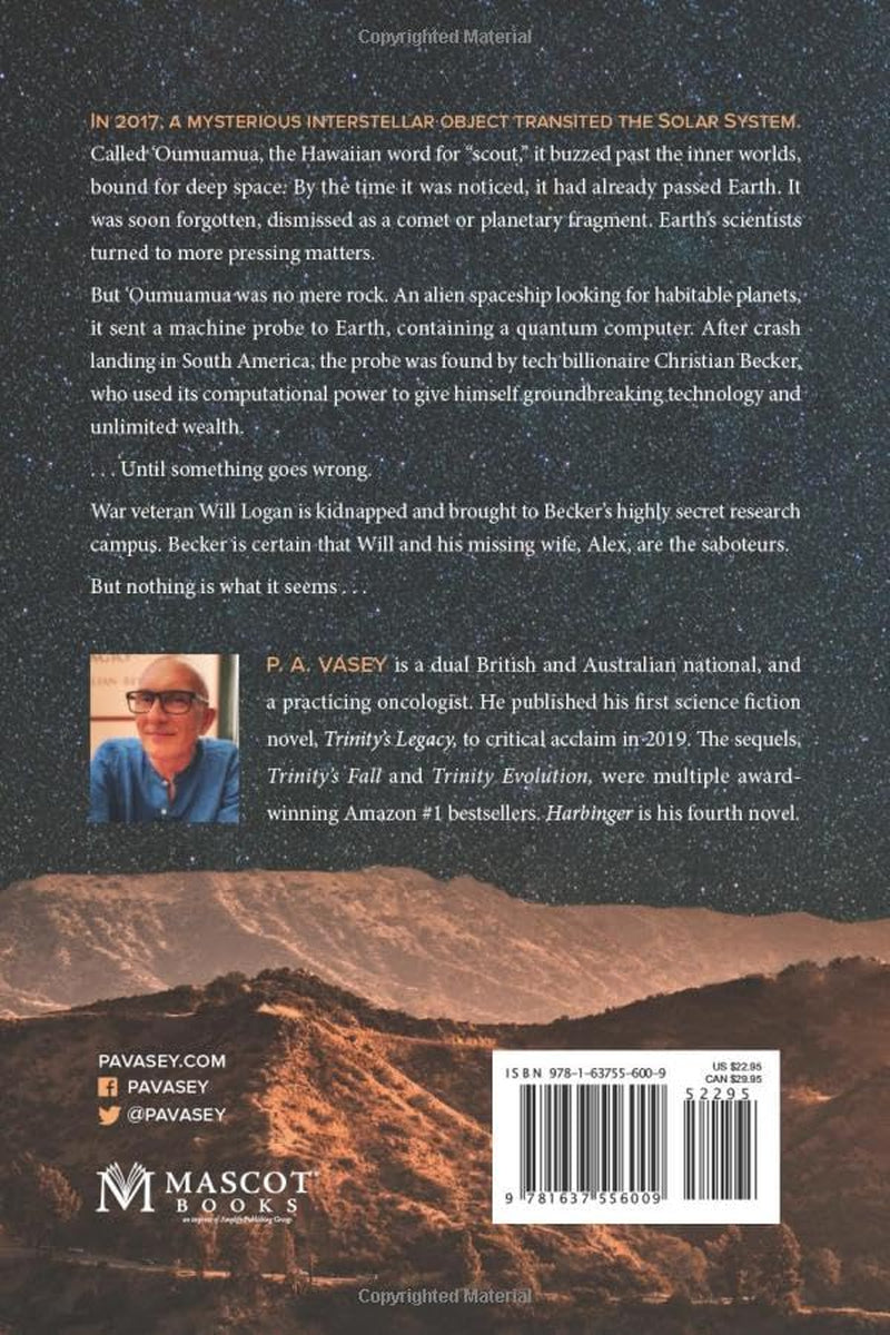 Harbinger: An Alien Invasion First Contact Techno Thriller