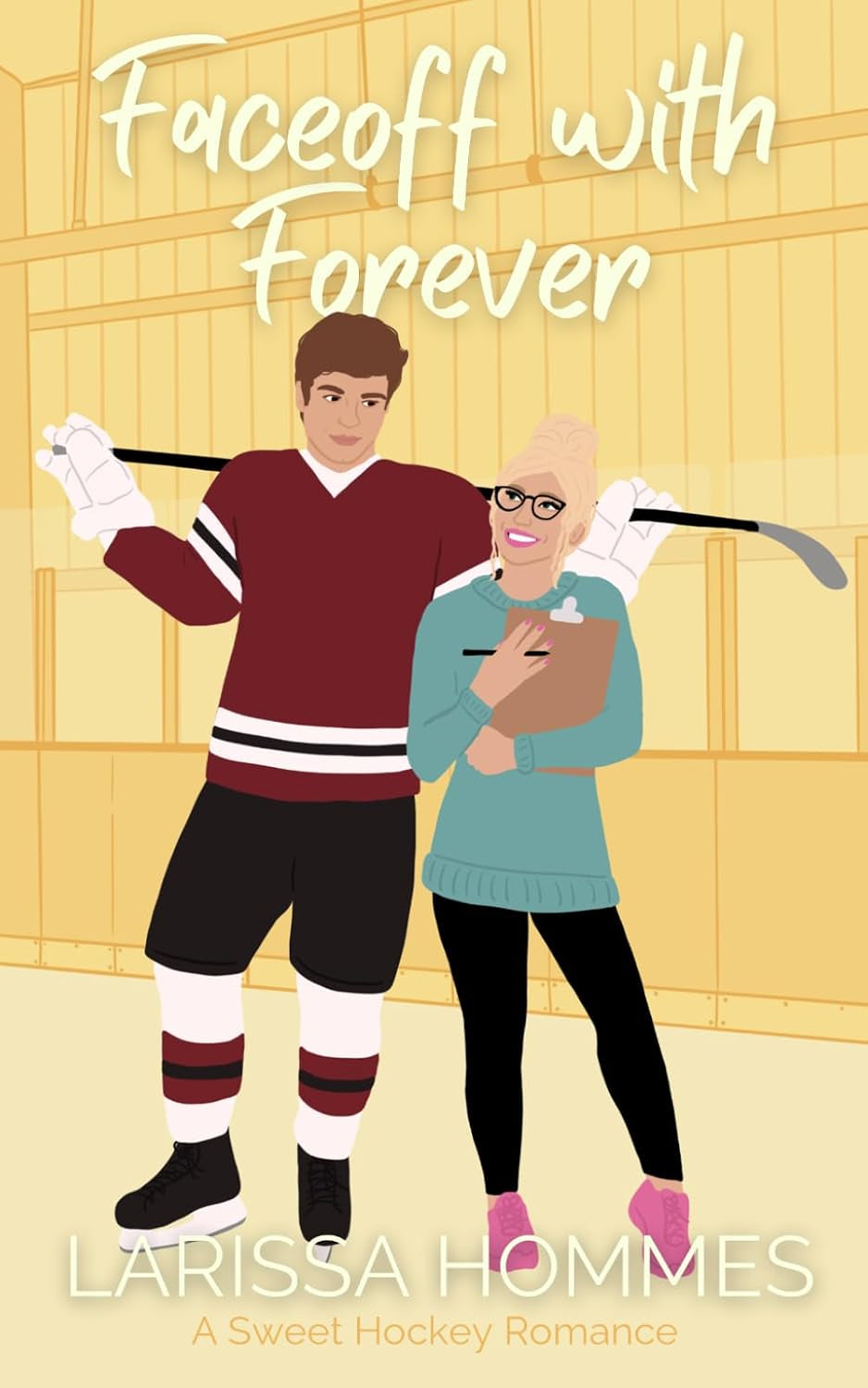 Faceoff with Forever: A Sweet Hockey Romance (Blindsided by Love)