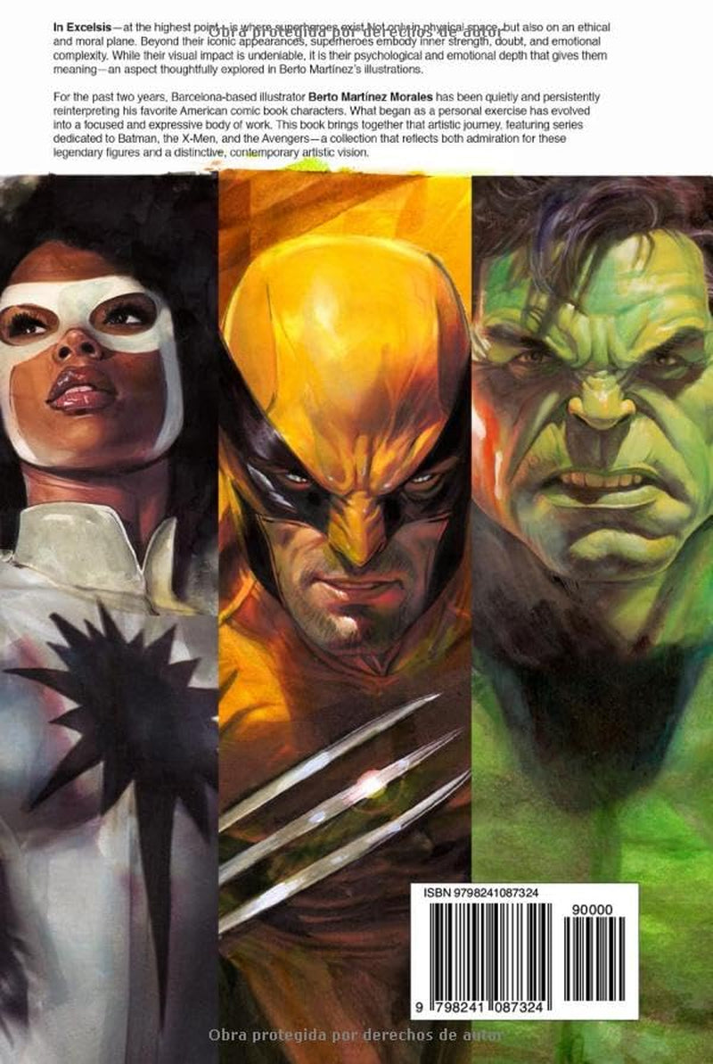 Excelsis Heroes: The Art of Berto Martínez Morales (Spanish Edition)