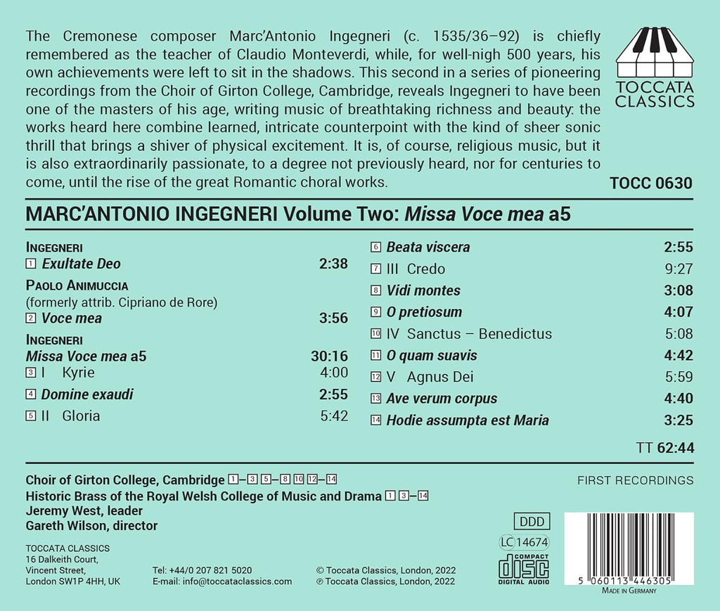 Missa Voce Mea A5 2