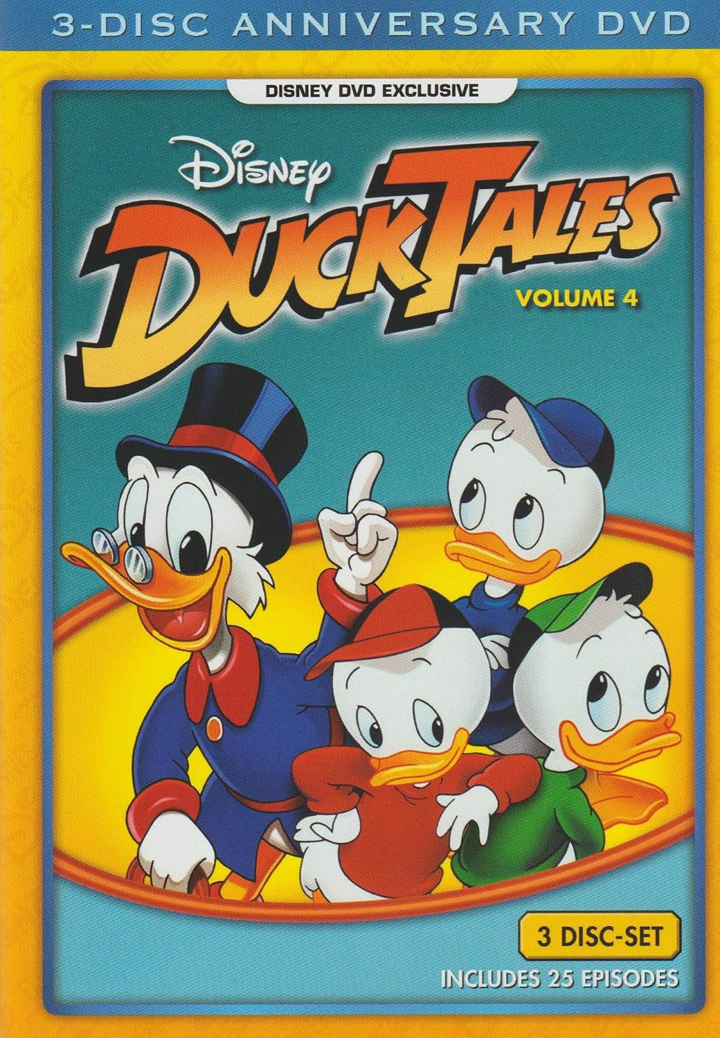 DUCKTALES VOLUME 4 DISNEY DVD ( EXCLUSIVE )