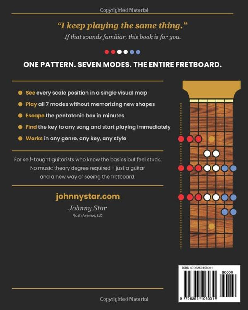 One Pattern, All Modes: The Visual Method to Break Out of the Pentatonic Box and Master the Entire Fretboard
