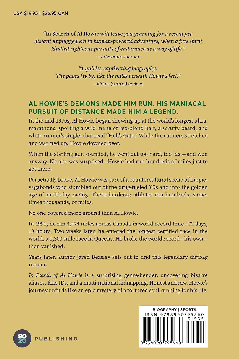 In Search of Al Howie: The Man Who Ran Forever