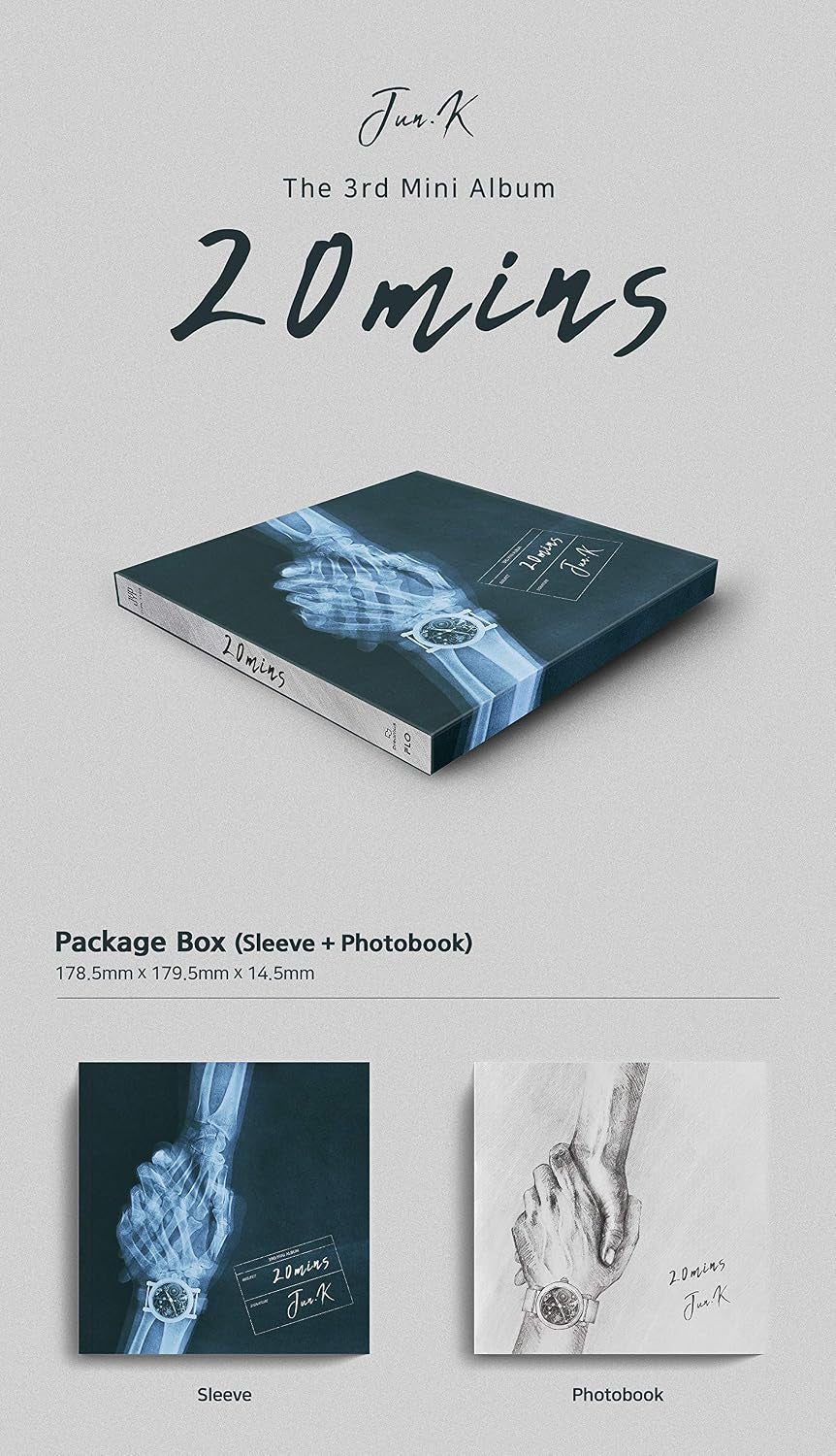 20 Mins incl. 52pg Photobook, Film Photocard, 2pc Photocard +Postcard