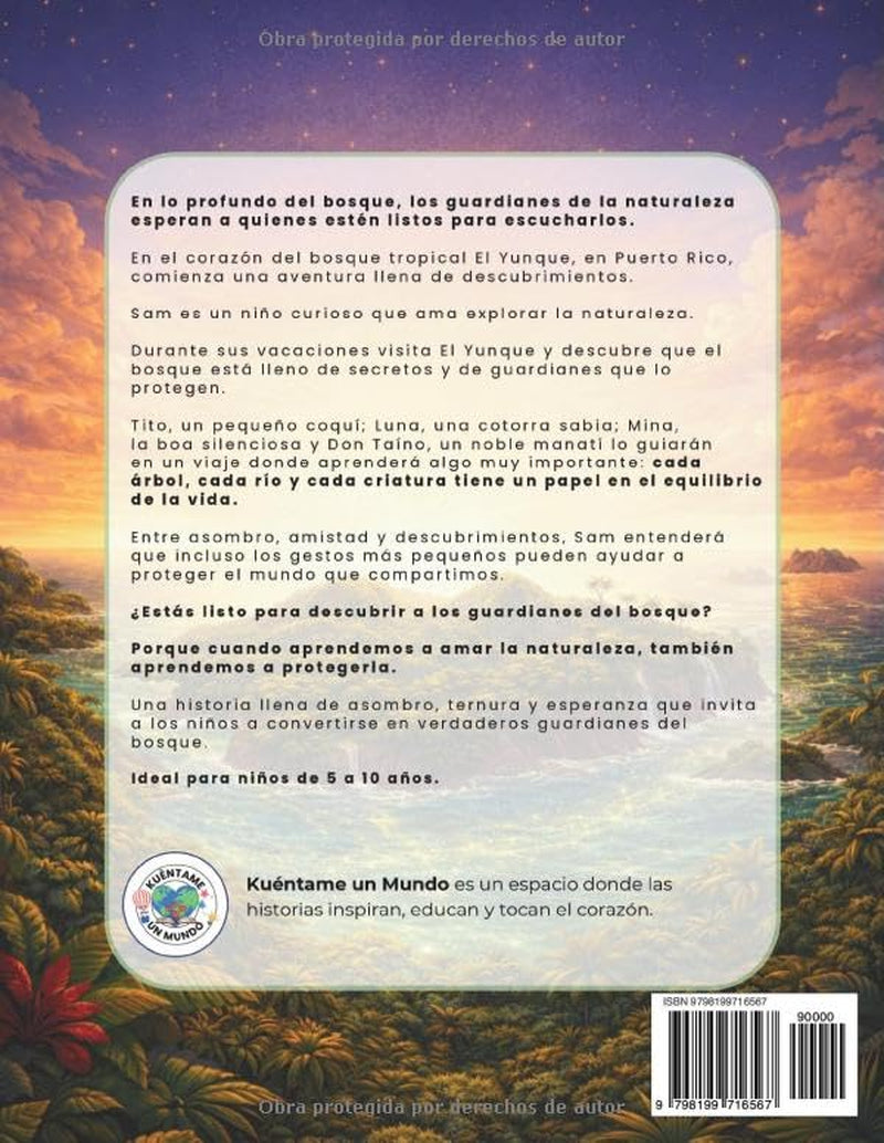 Sam y los guardianes del bosque: Una aventura en El Yunque, Puerto Rico (Spanish Edition)