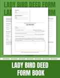 Lady Bird Deed Form Book: 50 Ready-to-Use Enhanced Life Estate Deeds | 8.5 x 11 inches.