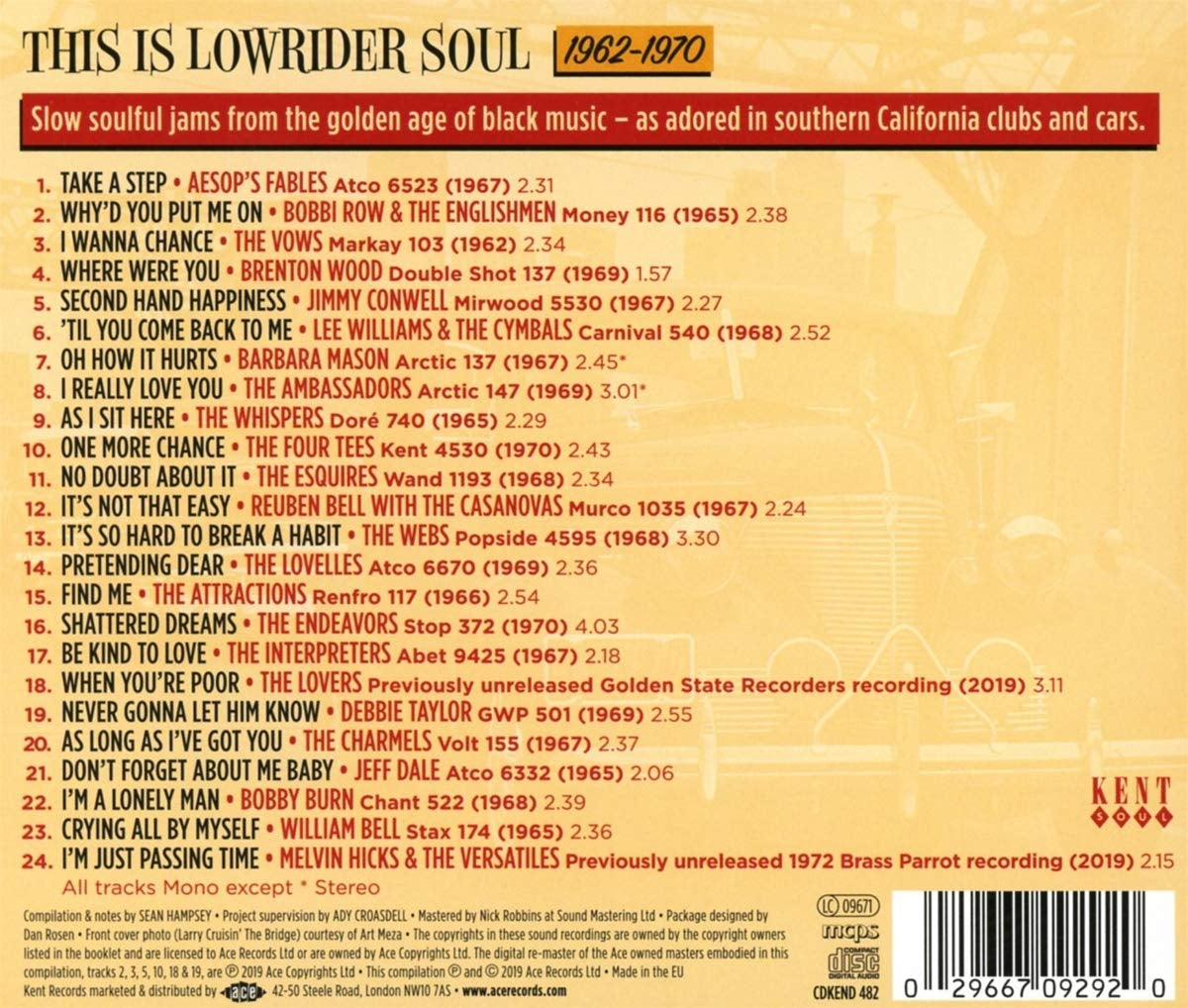 This Is Lowrider Soul / Various