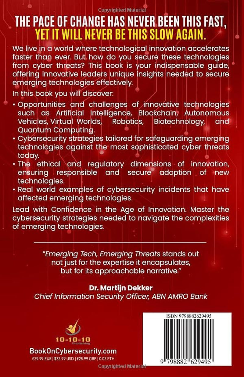 Emerging Tech, Emerging Threats: A Cybersecurity Guide for Innovative Leaders