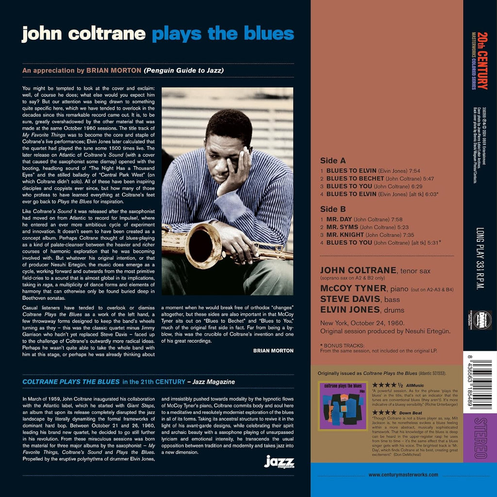 Plays The Blues - Limited Blue Tracks
